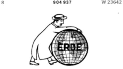 ERDE Logo (DPMA, 22.11.1971)