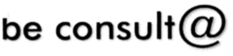 be consult@ Logo (DPMA, 03/01/2000)