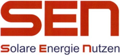 SEN Solare Energie Nutzen Logo (DPMA, 27.04.2009)
