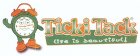Ticki Tack life is beautiful! Logo (DPMA, 05.10.2012)