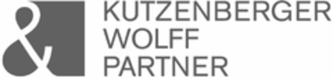 KUTZENBERGER WOLFF & PARTNER Logo (DPMA, 04/17/2013)