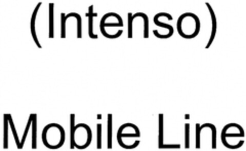 (Intenso) Mobile Line Logo (DPMA, 18.04.2013)