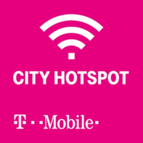 CITY HOTSPOT T Mobile Logo (DPMA, 02.08.2013)