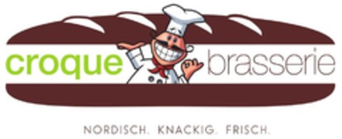 croque brasserie NORDISCH. KNACKIG. FRISCH. Logo (DPMA, 23.04.2014)