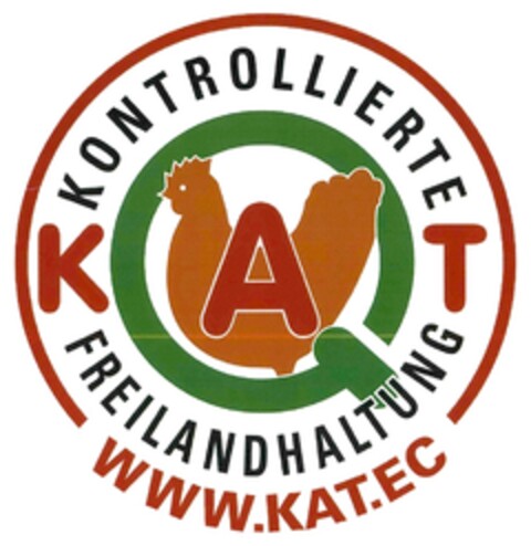 KONTROLLIERTE FREILANDHALTUNG KAT WWW.KAT.EC Logo (DPMA, 13.03.2017)