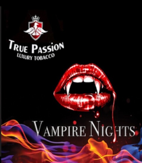 TRUE PASSiON LUXURY TOBACCO VAMPIRE NIGHTS Logo (DPMA, 04.06.2018)