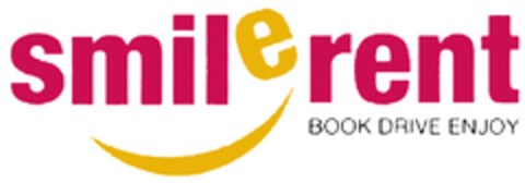 smile rent BOOK DRIVE ENJOY Logo (DPMA, 04.04.2019)