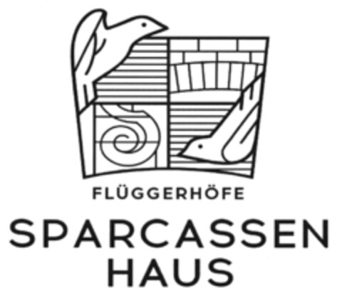 FLÜGGERHÖFE SPARCASSENHAUS Logo (DPMA, 09/30/2020)