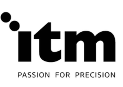 itm PASSION FOR PRECISION Logo (DPMA, 10.07.2020)