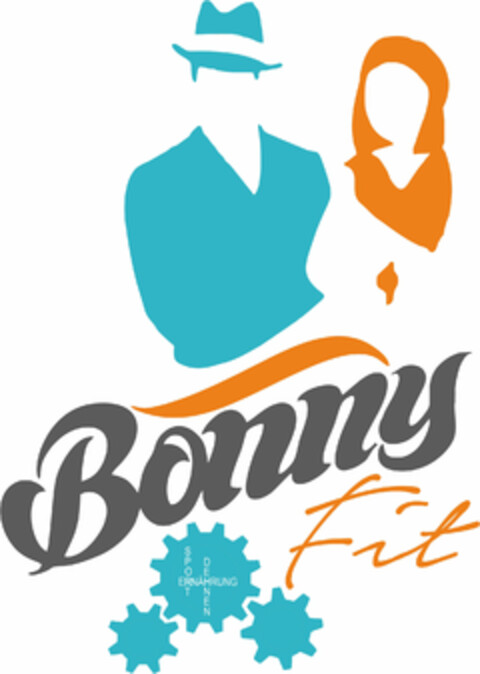 Bonny Fit SPORT ERNÄHRUNG DEHNEN Logo (DPMA, 14.11.2021)