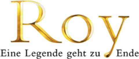 Roy Eine Legende geht zu Ende Logo (DPMA, 05/04/2023)