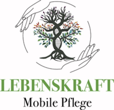 LEBENSKRAFT Mobile Pflege Logo (DPMA, 07.03.2024)