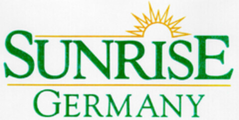 SUNRISE GERMANY Logo (DPMA, 03/05/2002)