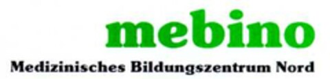 mebino Medizinisches Bildungszentrum Nord Logo (DPMA, 11/04/2002)