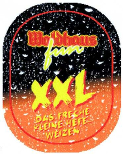 Waldhaus fun XXL DAS FRECHE KLEINE HEFE-WEIZEN Logo (DPMA, 25.03.2003)