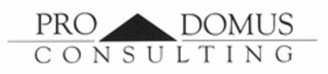 PRO DOMUS CONSULTING Logo (DPMA, 07/14/2003)