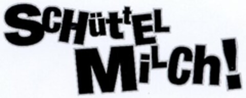 SCHÜTTEL MILCH! Logo (DPMA, 23.12.2003)