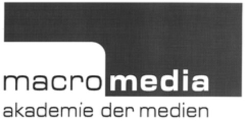 macromedia akademie der medien Logo (DPMA, 21.04.2006)