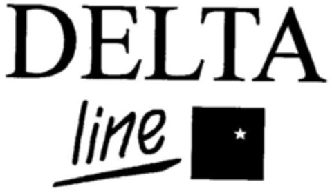 DELTA line Logo (DPMA, 14.12.1994)