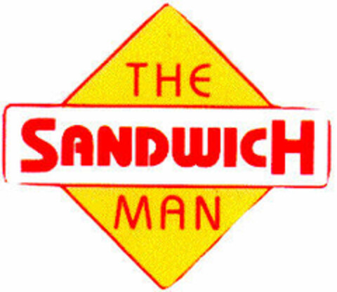 THE SANDWICH MAN Logo (DPMA, 17.10.1995)