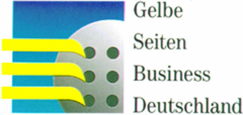 Gelbe Seiten Business Deutschland Logo (DPMA, 21.06.1996)