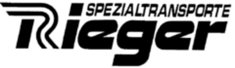 SPEZIALTRANSPORTE Rieger Logo (DPMA, 27.05.1997)