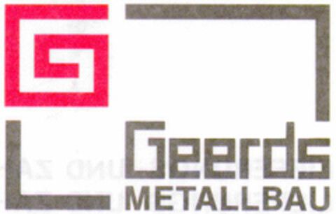 Geerds METALLBAU Logo (DPMA, 31.03.1998)