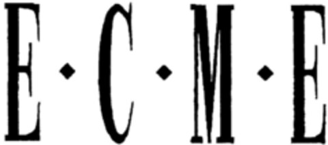 E C M E Logo (DPMA, 01/22/1999)