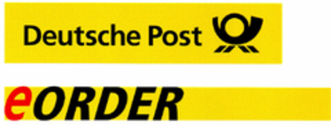 Deutsche Post eORDER Logo (DPMA, 11.06.1999)