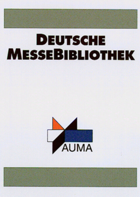 DEUTSCHE MESSEBIBLIOTHEK AUMA Logo (DPMA, 20.08.1999)