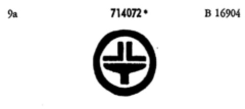 714072 Logo (DPMA, 11.12.1957)