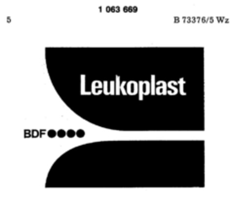Leukoplast BDF Logo (DPMA, 05.11.1983)