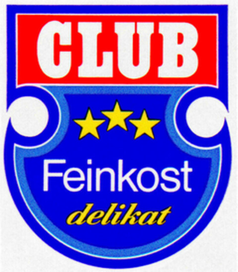 CLUB Feinkost delikat Logo (DPMA, 03/30/1971)