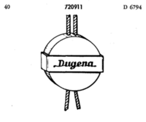 Dugena Logo (DPMA, 11/04/1955)