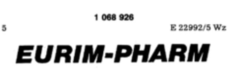 EURIM-PHARM Logo (DPMA, 04.06.1982)