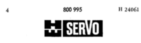 HE SERVO Logo (DPMA, 09.11.1963)