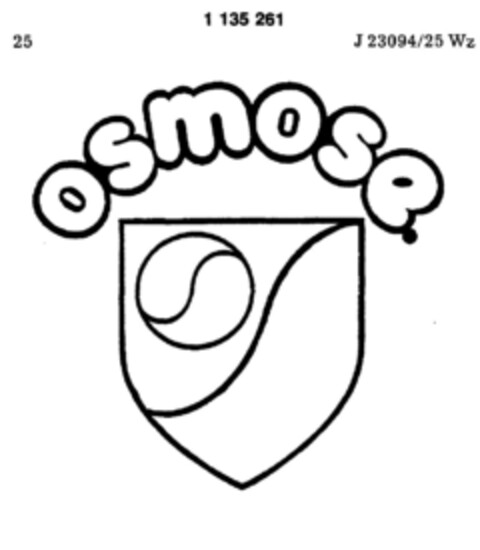 osmose Logo (DPMA, 21.04.1988)