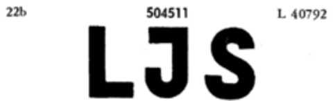 LJS Logo (DPMA, 08/12/1937)