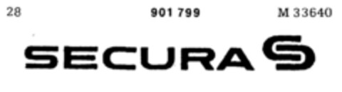 SECURA S Logo (DPMA, 21.12.1970)