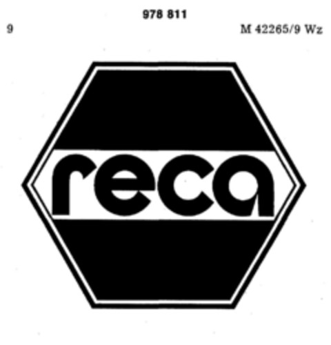 reca Logo (DPMA, 10/16/1976)