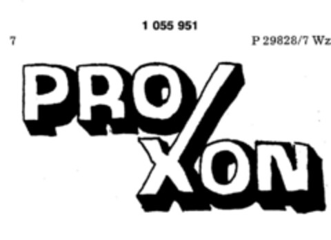 PRO XON Logo (DPMA, 02.12.1982)