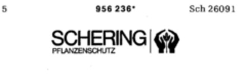 SCHERING PFLANZENSCHUTZ Logo (DPMA, 27.09.1976)