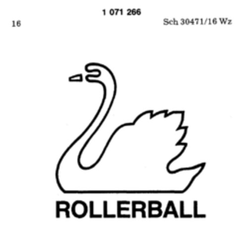 ROLLERBALL Logo (DPMA, 13.08.1983)