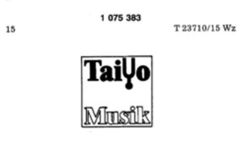 Taiyo Musik Logo (DPMA, 16.08.1984)