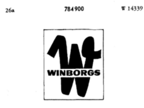 WINBORGS Logo (DPMA, 10/10/1962)