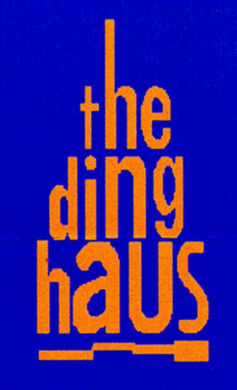 the ding haus Logo (DPMA, 08.02.2000)