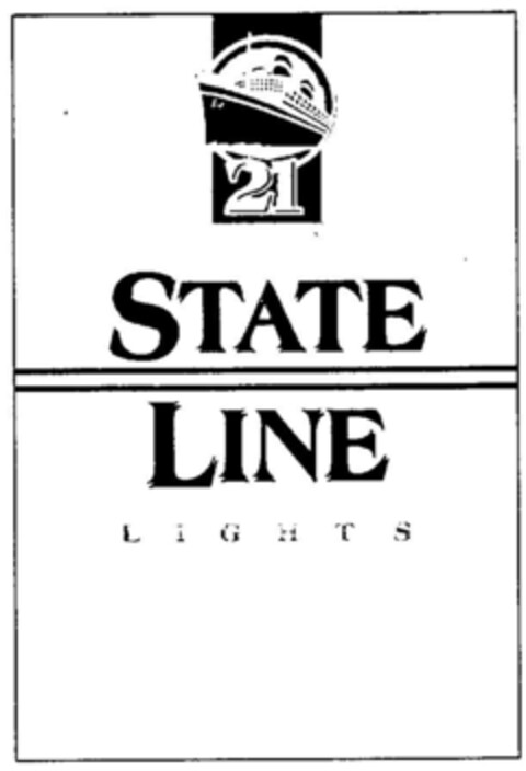 STATE LINE LIGHTS 21 Logo (DPMA, 09/12/2000)