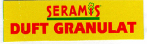 SERAMIS DUFT GRANULAT Logo (DPMA, 11/28/2000)