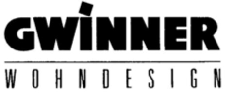 GWiNNER WOHNDESIGN Logo (DPMA, 03.02.2001)