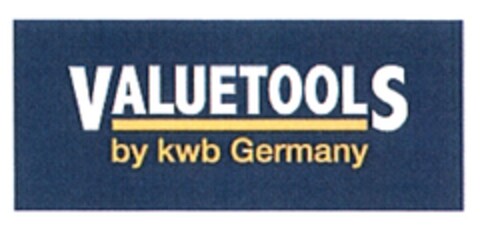 VALUETOOLS by kwb Germany Logo (DPMA, 17.07.2009)